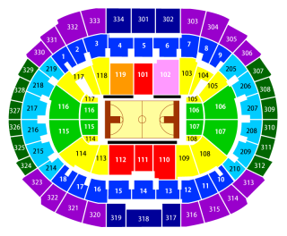 クリプトドットコム・アリーナ座席表（NBA）